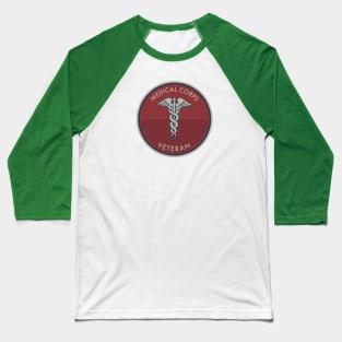 Medical Corps Veteran Patch Baseball T-Shirt